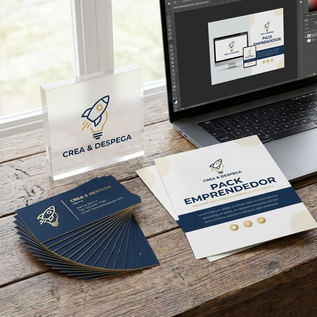 Pack de piezas para emprendedor